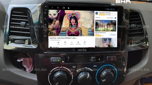 Màn hình DVD Android xe Toyota Hilux 2005 - 2015 | Kovar T1